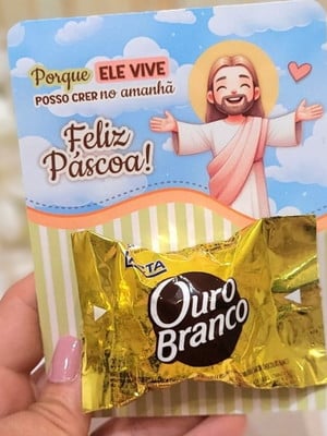 Card com bombom