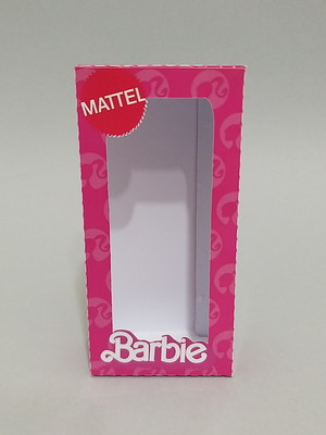 Caixa barbie com visor em acetato