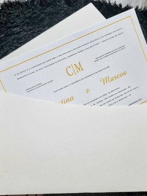 Convite casamento cem