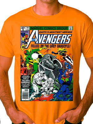 Camiseta avengers quadrinhos marvel