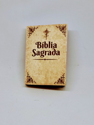 Kit 50 caixa porta bis e batom : caixa bíblia sagrada
