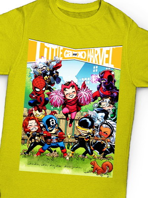 Camiseta infantil little marvel