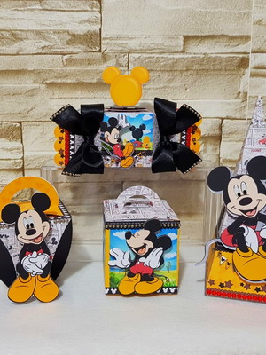 Kit personalizados - mickey - (20 peças)