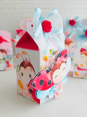Kit personalizados - joaninha - (40 peças)