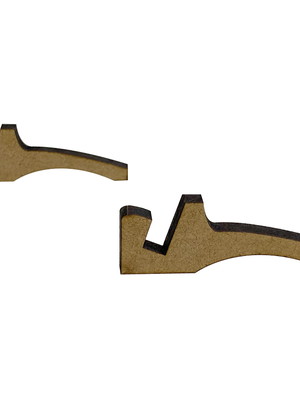 Pézinho suporte de azulejo em mdf de 6 mm (100 pares) 1553
