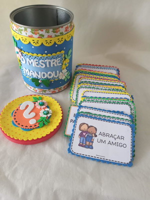 Lata o mestre mandou