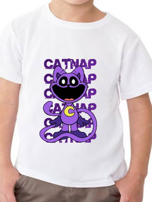 Camiseta smiling critters - catnap- poppy playtime