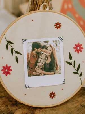 Bordado polaroid