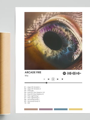 Poster spotify arcade fire we