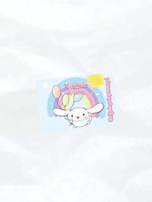 Tag de agradecimento cinnamoroll