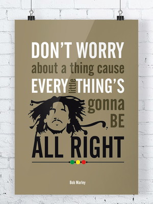 Poster bob marley