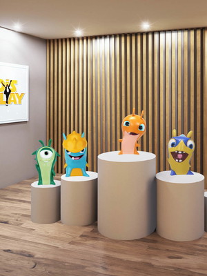 Display slugterrâneo (de mesa)