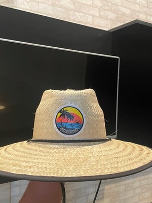 Chapéu de palha personalizado suvinil com sua logo
