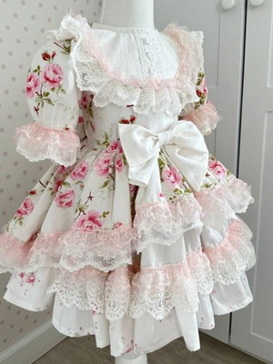 Vestido junino caipira luxo adulto e infantil