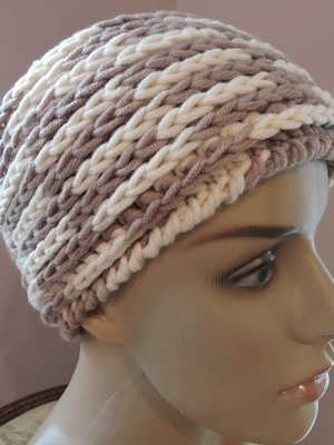 Gorro em crochê