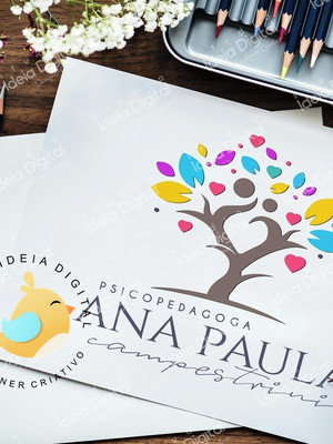 Logomarca psicopedagoga