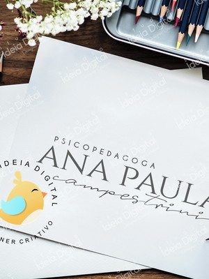 Logomarca psicopedagoga