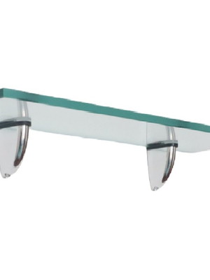 Prateleira de vidro decorativa 40x10 bico tucano