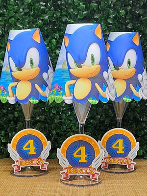 Abajur sonic com led