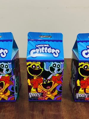 Lembrancinhas caixa milk smiling critters poppy playtime 3