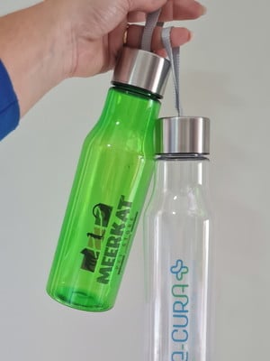Garrafa plástica 600ml personalizada