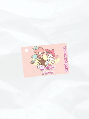 Tag de agradecimento my melody