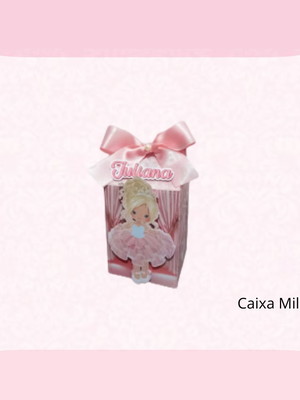 Caixa milk - bailarina