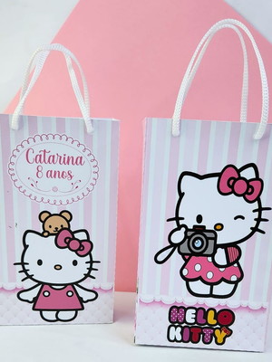 Sacolinha surpresa hello kitty