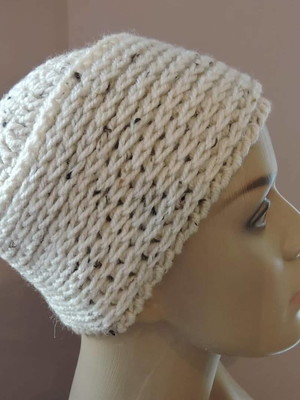 Gorro em crochê