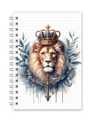 Caderno leão de judá masculino