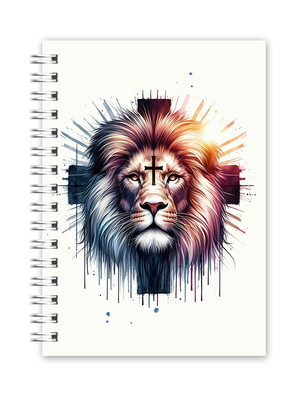 Caderno leão de judá masculino
