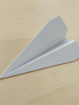 Avião decorativo g / japonês, dobradura, origami 3d
