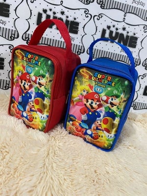 Bolsa personalizada necessaire pp - mário bros