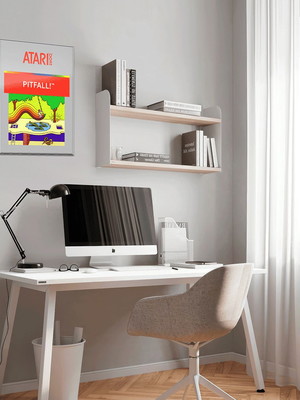 Quadro de metal tamanho g - modelo atari