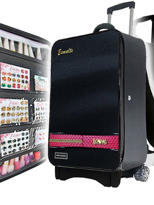 Bolsa de manicure mala para atendimento manicure esmalte