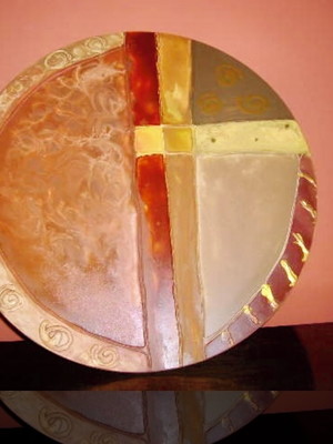 Prato giratório de mesa