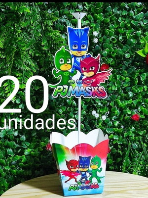 20 cachepo super heróis de pijama com pega balão