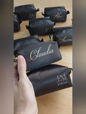 Necessaire mini box - padrinhos