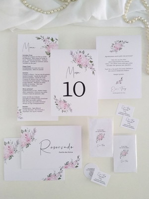 Kit de papelaria casamento - master