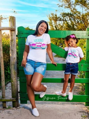 Kit tal mãe tal filha-sereia mãe-sereia filha .