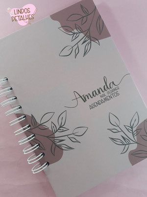 Agenda para agendamentos anual personalizada