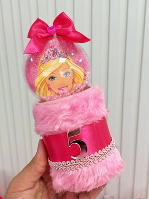Cofrinho com esfera luxo - barbie
