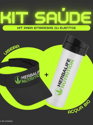 Viseira + garrafa squeeze acqua bio personalizada