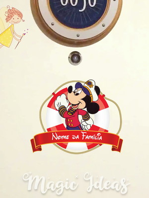 Bóia mickey marinheiro - tam p