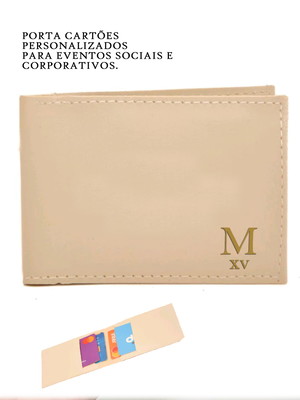 Porta cartões personalizados