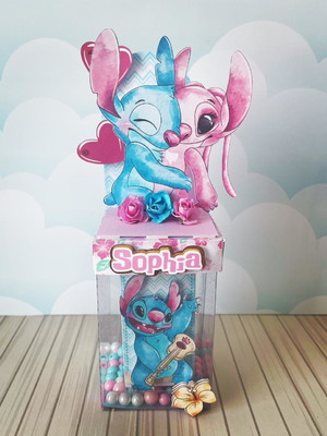 Caixa cenário stitch
