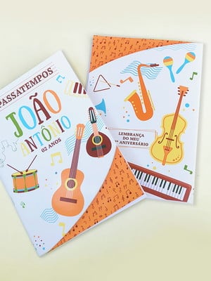 Livrinho de atividades - instrumentos musicais