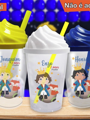 Copo chantilly personalizado pequeno príncipe - 300 ml