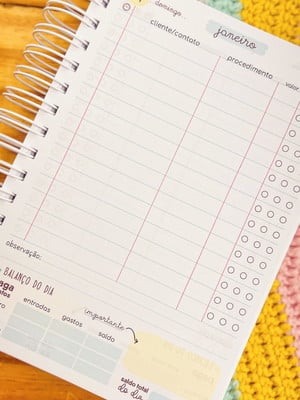 Arquivo digital de agenda de agendamentos
