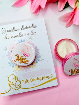 10 card com hidratante dia das mães